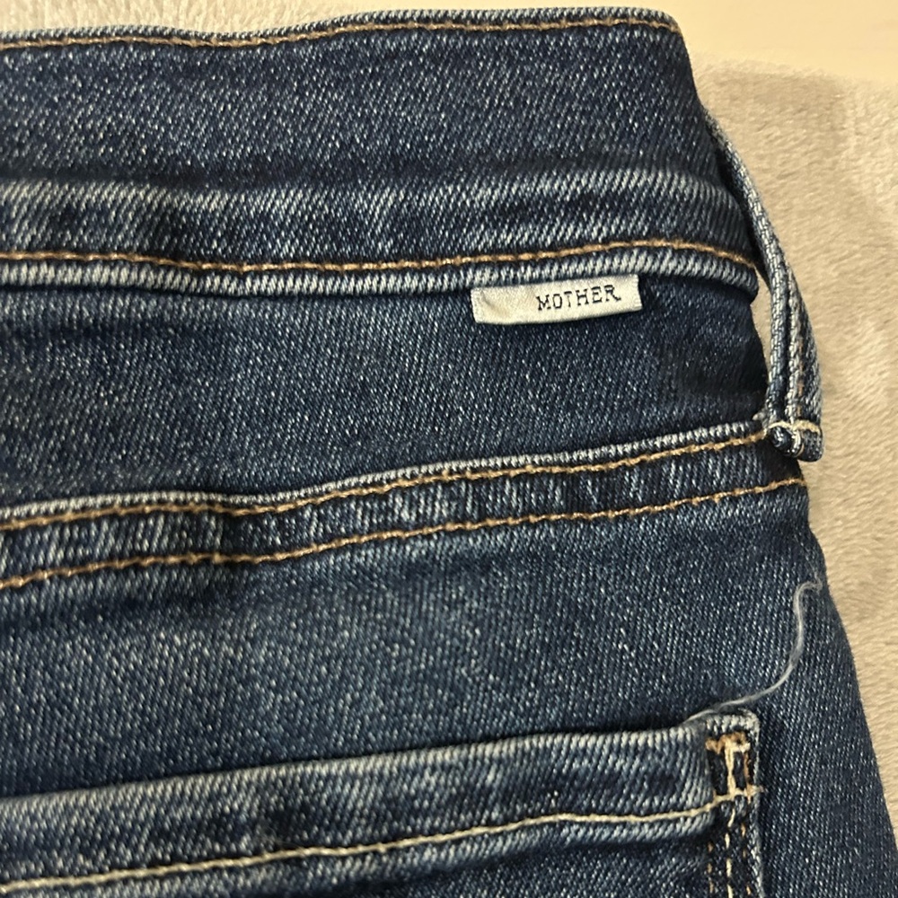 Mother high waisted rascal sneak jeans - Picture 8 of 12